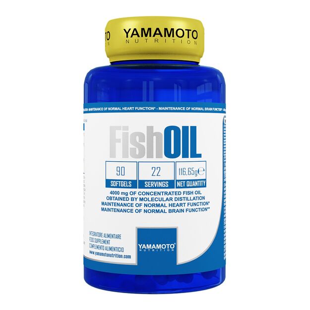 Yamamoto Nutrition Fish Oil Omega 3 90 kaps Yamamoto Nutrition Fish Oil Omega 3 90 kaps