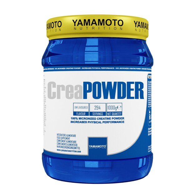 Yamamoto Nutrition Creatine 100% 1000 gr 294 porcijos Yamamoto Nutrition Creatine 100% 1000 gr 294 porcijos