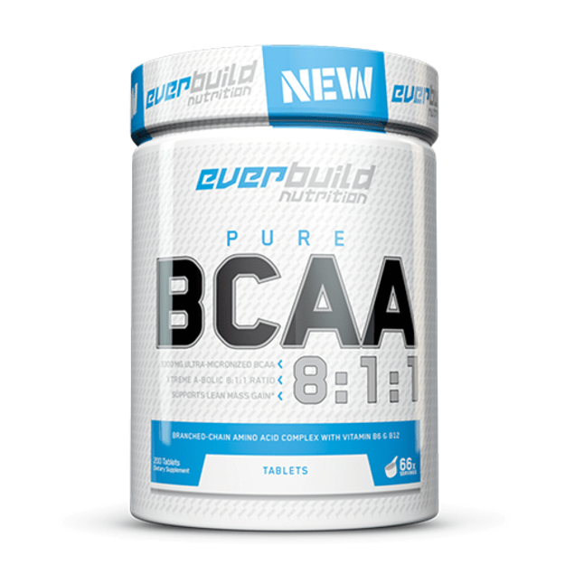 Everbuild BCAA 8:1:1 1000MG™ 200 tab Everbuild BCAA 8:1:1 1000MG™ 200 tab