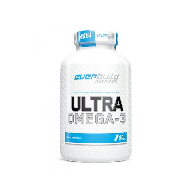 Everbuild Nutrition Ultra Omega 3 90 kaps (75% koncentracija) Everbuild Nutrition Ultra Omega 3 90 kaps (75% koncentracija)
