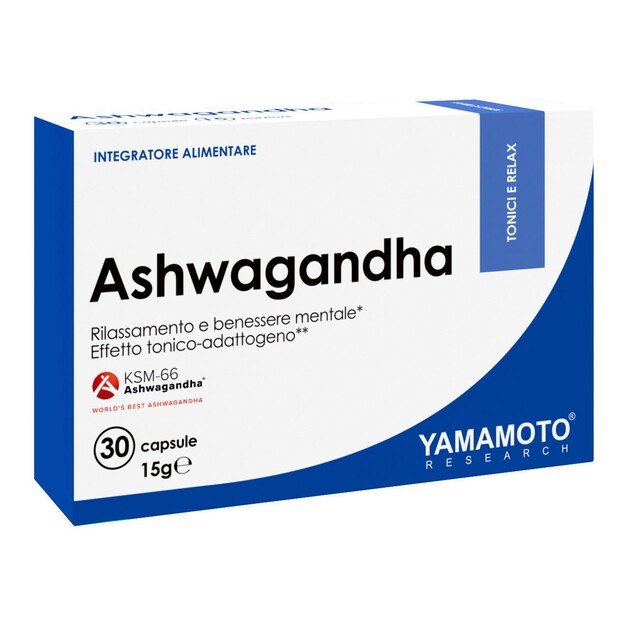Yamamoto Nutrition Ashwaganda KSM-66 30 caps Yamamoto Nutrition Ashwaganda KSM-66 30 caps