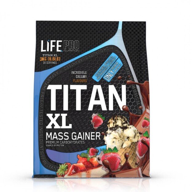 Life Pro Titan 7kg masės auginimui Life Pro Titan 7kg masės auginimui