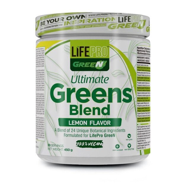 Life Pro Ultimate Greens Blend 450g Life Pro Ultimate Greens Blend 450g