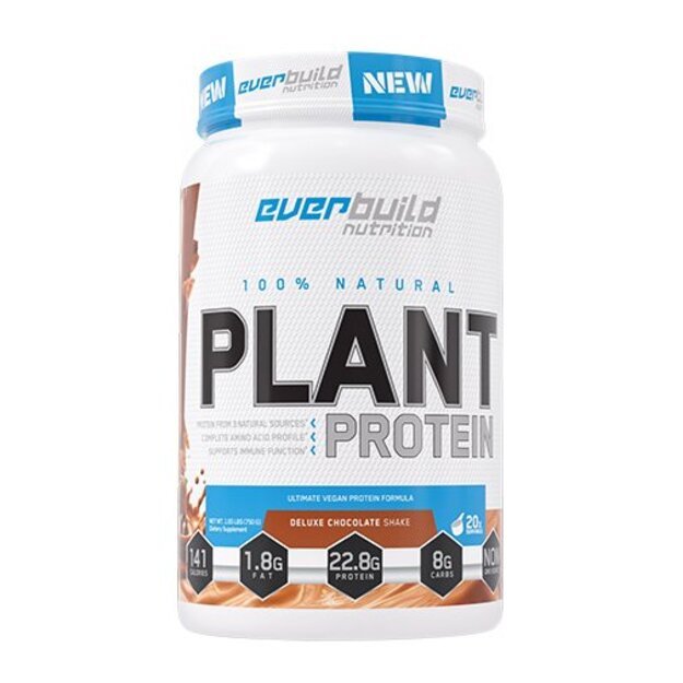 Everbuild Nutrition Plant Protein 720 gr (augalinis baltymas) Everbuild Nutrition Plant Protein 720 gr (augalinis baltymas)
