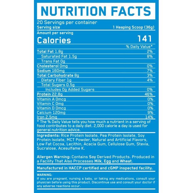 Everbuild Nutrition Plant Protein 720 gr (augalinis baltymas) 1 Everbuild Nutrition Plant Protein 720 gr (augalinis baltymas) 1