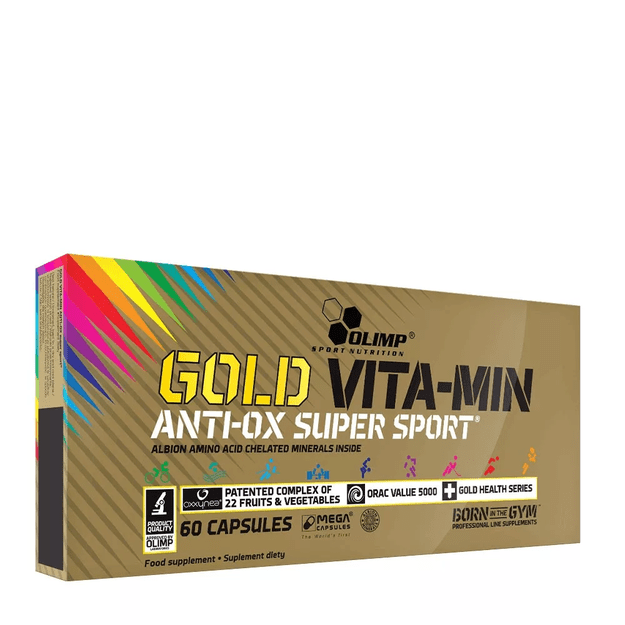 Olimp GOLD VITA-MIN Anti-OX Super Sport 60 kaps Olimp GOLD VITA-MIN Anti-OX Super Sport 60 kaps
