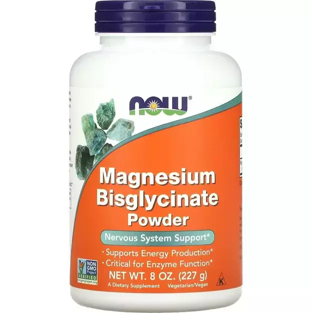 NOW Foods Magnesium Bisglycinate Powder 227 g NOW Foods Magnesium Bisglycinate Powder 227 g