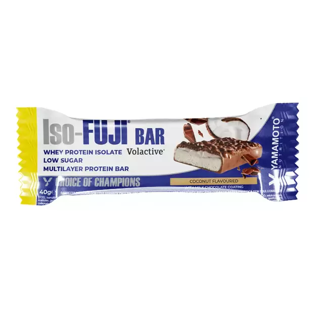 Yamamoto Nutrition ISO FUJI BAR 40 gr Coconut Yamamoto Nutrition ISO FUJI BAR 40 gr Coconut