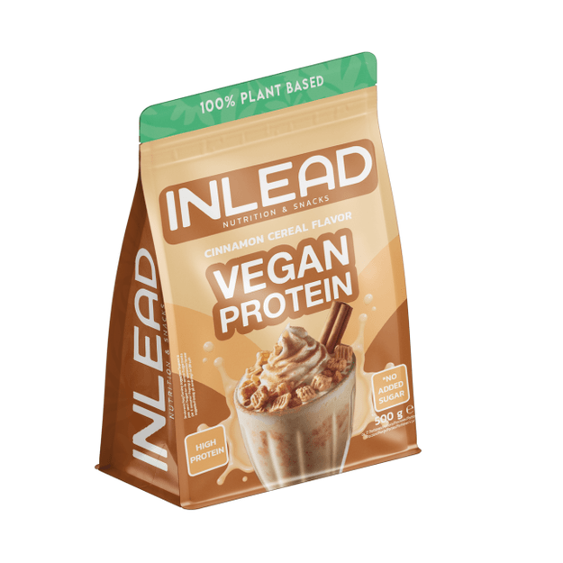 Inlead Vegan Protein 500g Cinnamon Cereal Inlead Vegan Protein 500g Cinnamon Cereal