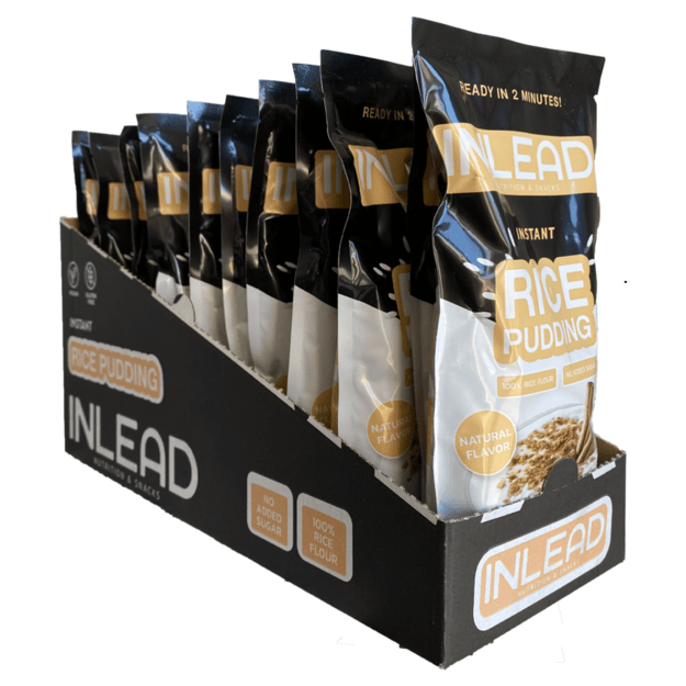 Inlead Instant Rice Pudding 12 vnt po 100 g Natural 1 Inlead Instant Rice Pudding 12 vnt po 100 g Natural 1