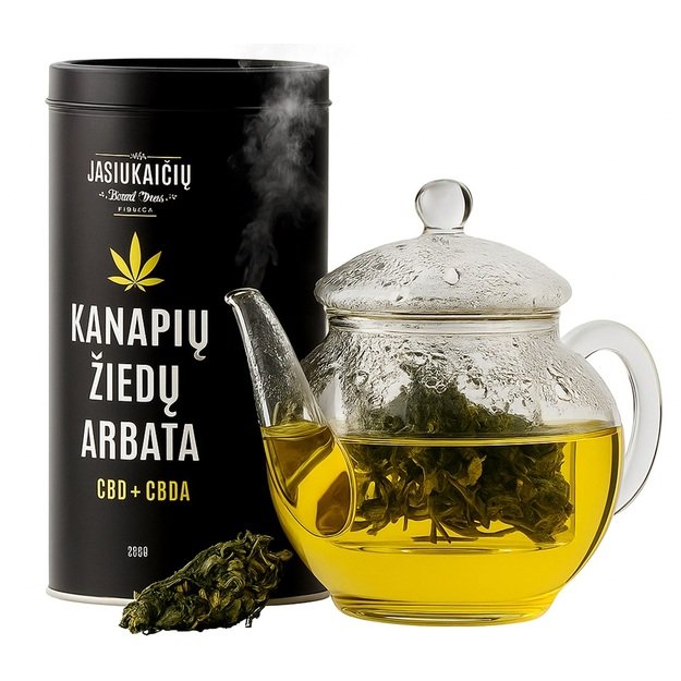 Kanapių žiedų arbata – 25g