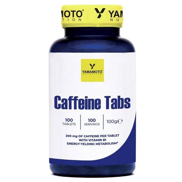 Yamamoto Caffeine 200 mg. 100 tab.