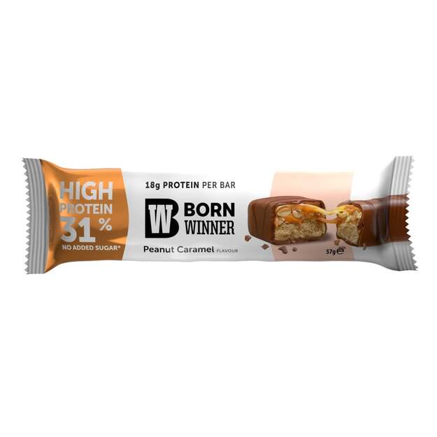 BW Deluxe protein bar Peanut Caramel 57g 2