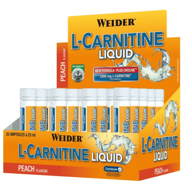 Weider Weider L-Carnitine Liquid 20 x 25 ml.