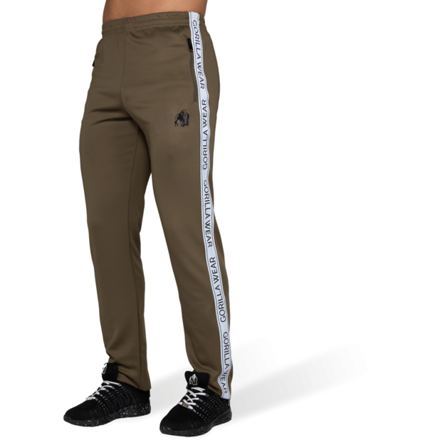 Gorilla Wear Wellington Track Pants - Olive Green