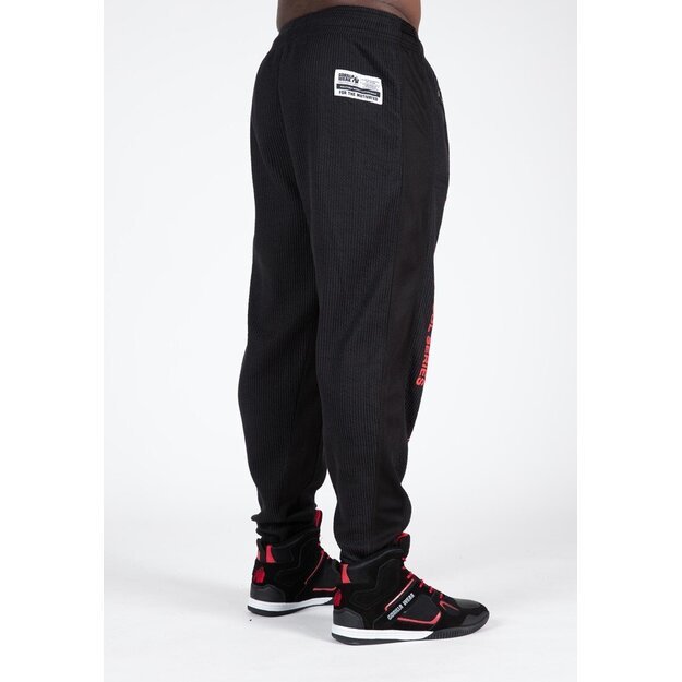 Gorilla Wear Augustine Old School Pants - Black/Red