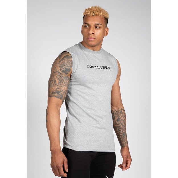 Gorilla Wear Sorrento Sleeveless T-Shirt - Gray