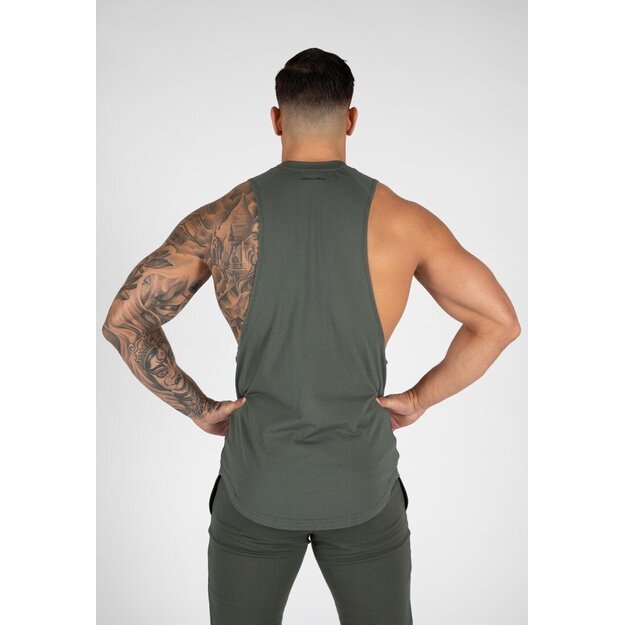 Gorilla Wear Milo Drop Armhole Tank Top - Green