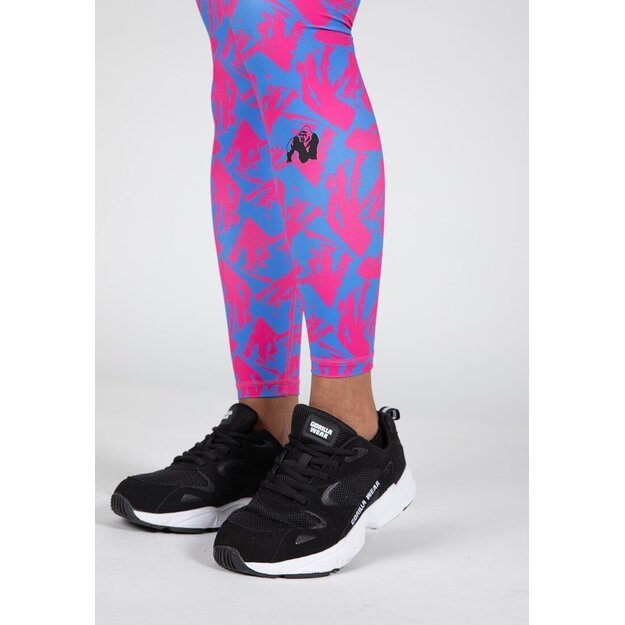 Gorilla Wear Colby Leggings - Blue/Pink