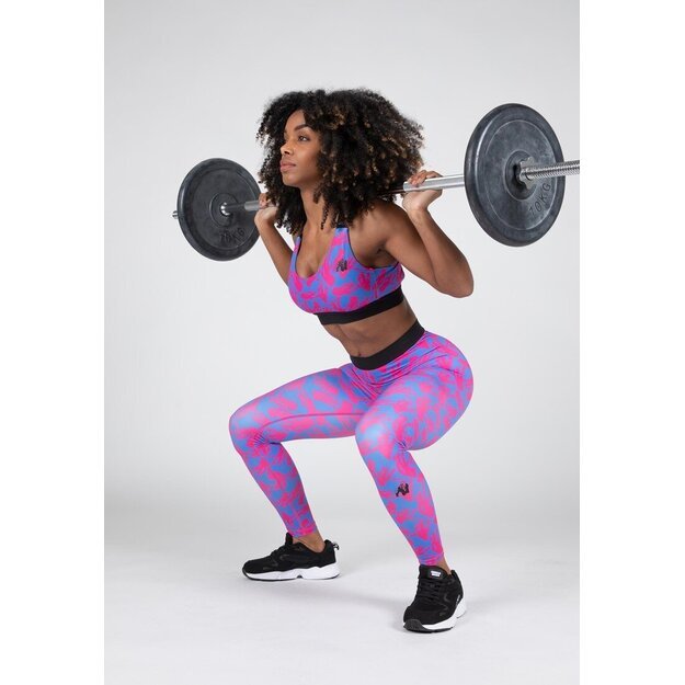 Gorilla Wear Colby Leggings - Blue/Pink