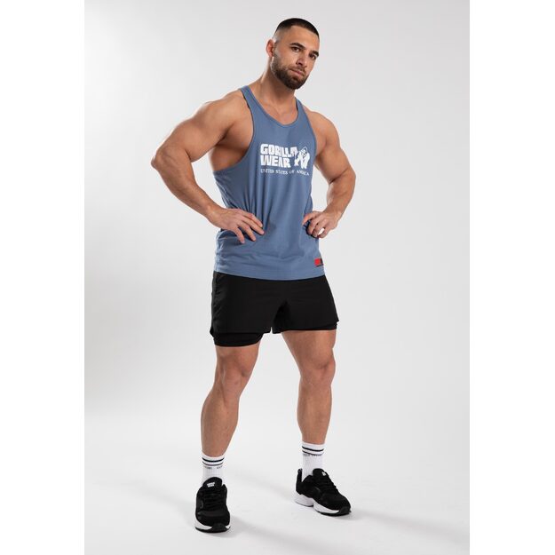 Gorilla Wear Classic Tank Top - Coronet Blue