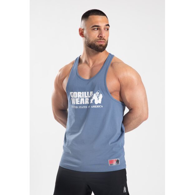 Gorilla Wear Classic Tank Top - Coronet Blue