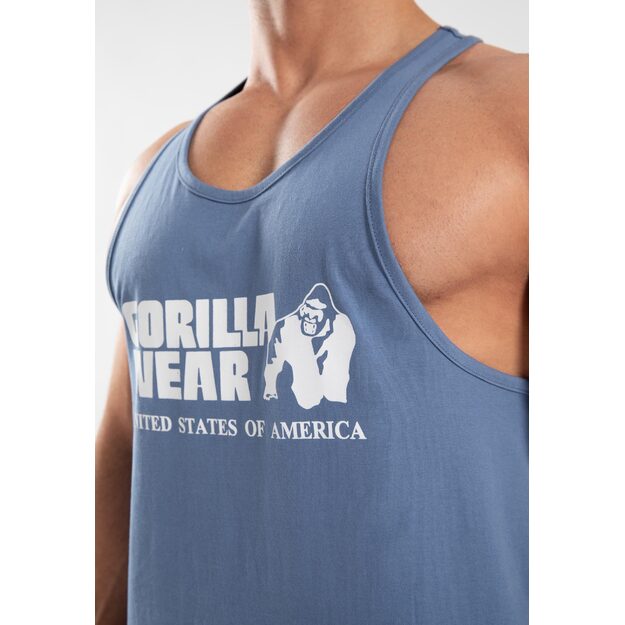 Gorilla Wear Classic Tank Top - Coronet Blue