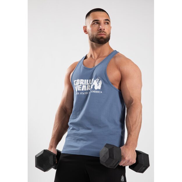 Gorilla Wear Classic Tank Top - Coronet Blue