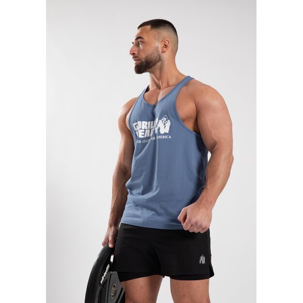 Gorilla Wear Classic Tank Top - Coronet Blue