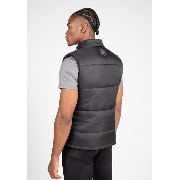 Gorilla Wear Irvine Puffer Vest - Black