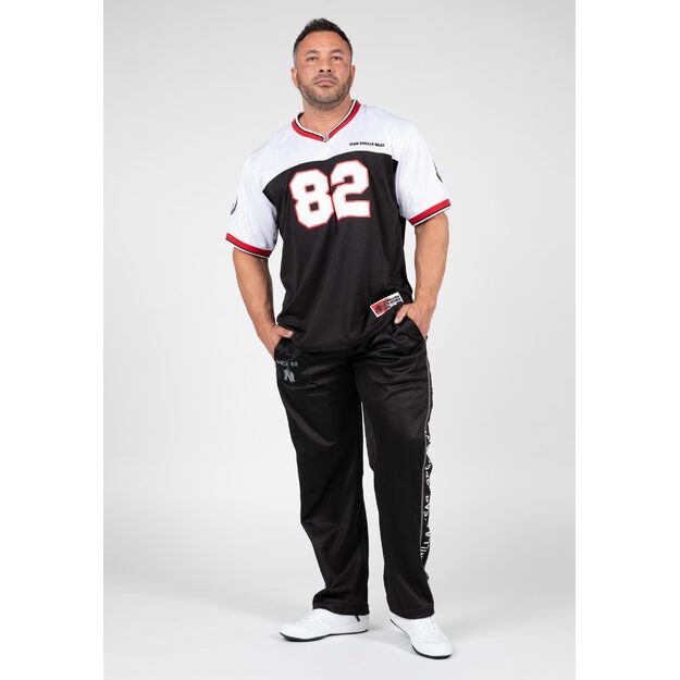 Gorilla Wear Trenton Football Jersey - Black/White