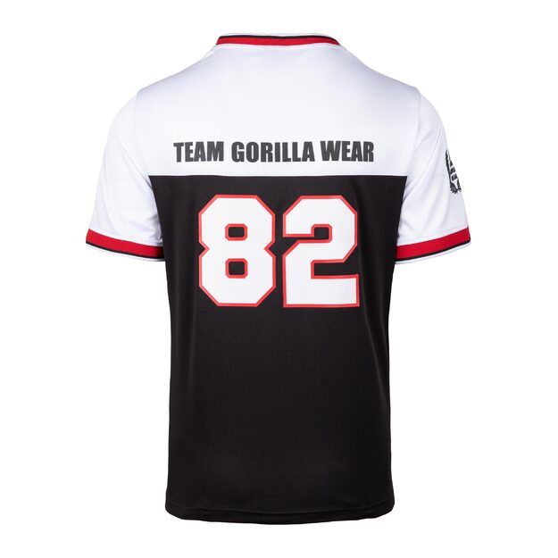 Gorilla Wear Trenton Football Jersey - Black/White