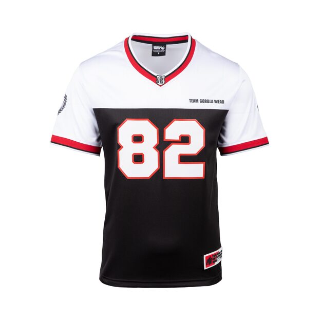 Gorilla Wear Trenton Football Jersey - Black/White