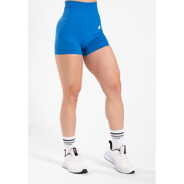 Gorilla Wear Olivia Seamless Shorts - Blue