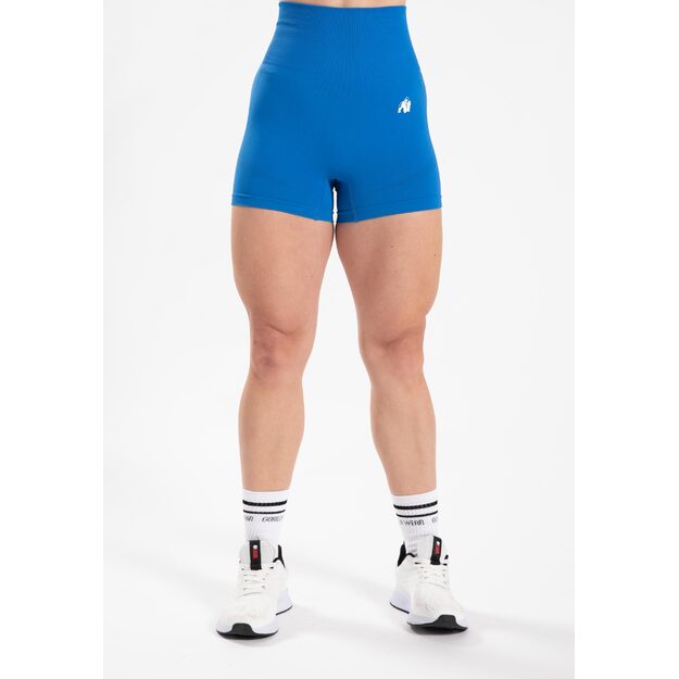 Gorilla Wear Olivia Seamless Shorts - Blue