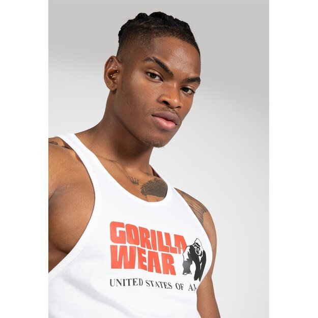 Gorilla Wear Classic Tank Top - White