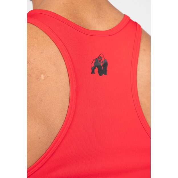Gorilla Wear Classic Training Tank Top - Red 6