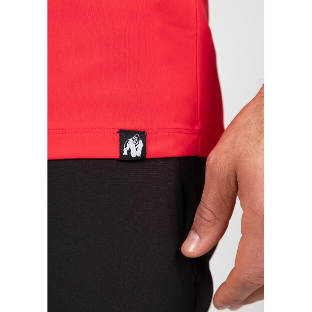 Gorilla Wear Classic Training Tank Top - Red 5