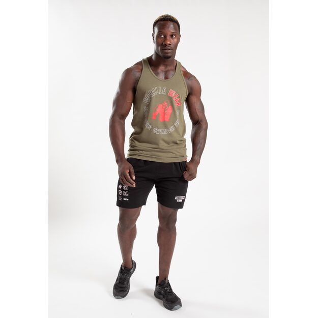 Gorilla Wear Lafayette Tank Top - Army Green 1