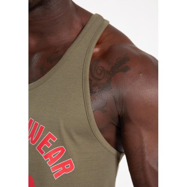 Gorilla Wear Lafayette Tank Top - Army Green 7
