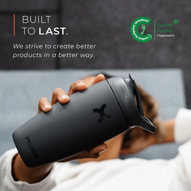 Promixx Pursuit Insulated Stainless Steel Shaker 550ml Seagrass Green 5