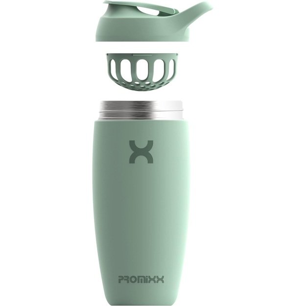 Promixx Pursuit Insulated Stainless Steel Shaker 550ml Seagrass Green 1