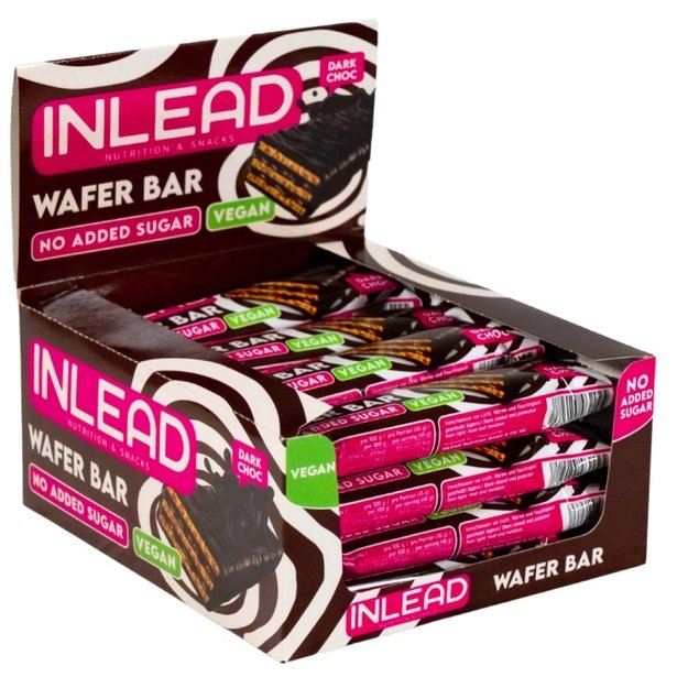 Inlead Wafer Bar - 15 x 45 g Dark Chocolate