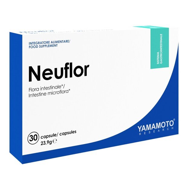 Yamamoto Nutrition Neuflor 50 Billion 30 kaps (probiotikai) Yamamoto Nutrition Neuflor 50 Billion 30 kaps (probiotikai)