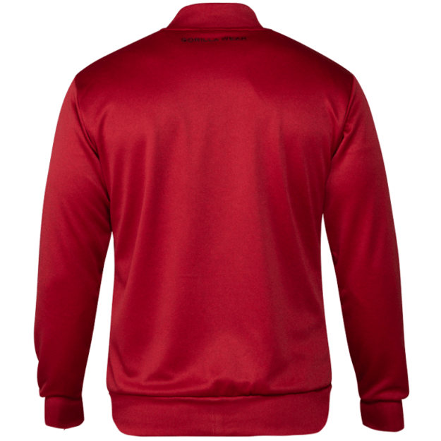 Gorilla Wear Ballinger Track Jacket - Red/Black