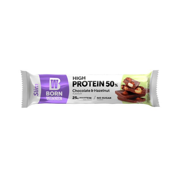 BW Slim protein bar Chocolate Hazelnut 50 gr 50% baltymų BW Slim protein bar Chocolate Hazelnut 50 gr 50% baltymų
