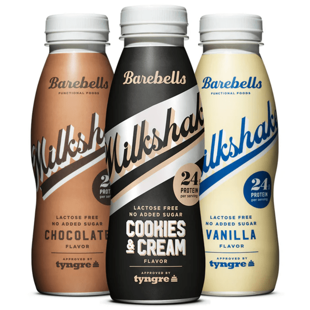 Barebells Milkshake 330 ml - pieno baltymų kokteilis be laktozės Barebells Milkshake 330 ml - pieno baltymų kokteilis be laktozės