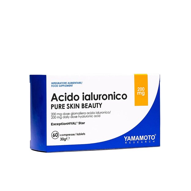 Yamamoto RESEARCH Hialurono rūgštis Pure Skin Beauty 60 tabl. Yamamoto RESEARCH Hialurono rūgštis Pure Skin Beauty 60 tabl.