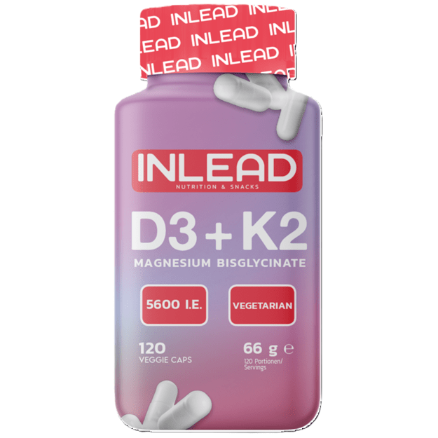Inlead Vitamin D3 + K2 + Magnesium 120 kaps Inlead Vitamin D3 + K2 + Magnesium 120 kaps