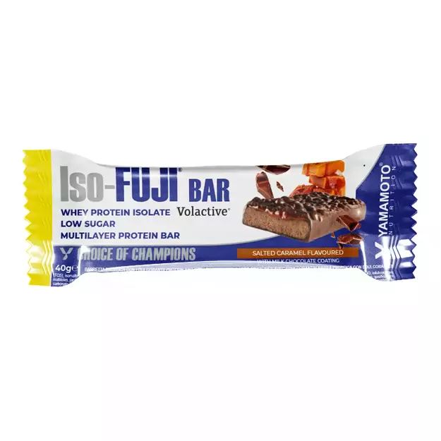 Yamamoto Nutrition ISO FUJI BAR 40 gr Salted Caramel Yamamoto Nutrition ISO FUJI BAR 40 gr Salted Caramel